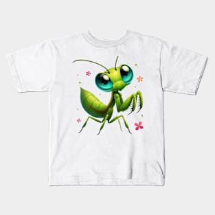 Cute Mantis Kids T-Shirt